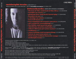 Darden Smith : Midnight Train (CD, Promo)