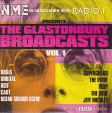 Load image into Gallery viewer, Various : The Glastonbury Broadcasts Vol 1 (CD, Comp)
