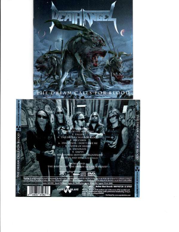 Death Angel (2) : The Dream Calls For Blood (CD, Album + DVD-V, NTSC)