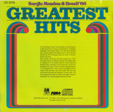 Load image into Gallery viewer, Sergio Mendes &amp; Brasil &#39;66* : Greatest Hits (CD, Comp, RE, RP)
