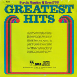 Sergio Mendes & Brasil '66* : Greatest Hits (CD, Comp, RE, RP)