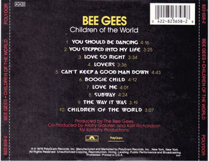 Bee Gees : Children Of The World (CD, Album, RE, PDO)