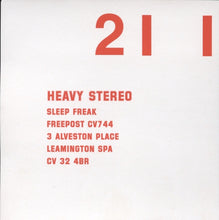 Load image into Gallery viewer, Heavy Stereo : Sleep Freak (CD, Single)
