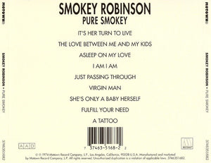 Smokey Robinson : Pure Smokey (CD, Album, RE)