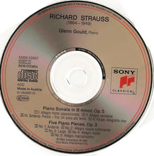 Load image into Gallery viewer, Glenn Gould, Richard Strauss, Elisabeth Schwarzkopf, Claude Rains : Ophelia-Lieder, Op. 67; Enoch Arden, Op. 38; Piano Sonata, Op. 5; 5 Piano Pieces, Op. 3 (2xCD, Comp, RM)
