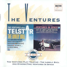 Load image into Gallery viewer, The Ventures : The Ventures Play Telstar - The Lonely Bull And Others / (The) Ventures In Space (CD, Comp, RM)
