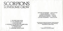 Load image into Gallery viewer, Scorpions : Lonesome Crow (CD, Album, RE)
