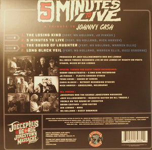 Joecephus And The George Jonestown Massacre : 5 Minutes to Live: A Tribute to Johnny Cash (12", EP)