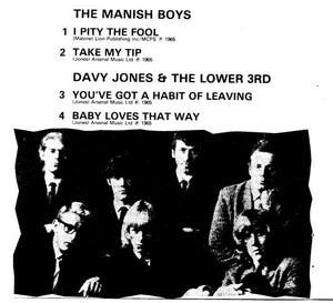 The Manish Boys / Davy Jones And The Lower Third* : Untitled (CD, EP, Mono)