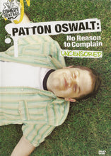 Load image into Gallery viewer, Patton Oswalt : No Reason To Complain (DVD-V, NTSC, Reg)
