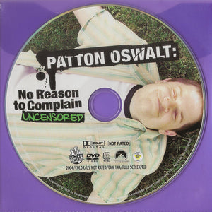 Patton Oswalt : No Reason To Complain (DVD-V, NTSC, Reg)