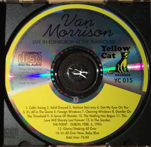 Van Morrison : Live In Edinburgh At The Playhouse (CD, Unofficial)