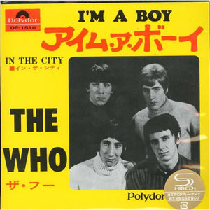 ザ・フー* = The Who : アイム・ア・ボーイ/イン・ザ・シティ = I'm A Boy / In The City (CD, Single, Mono, RE, RM, Rep)