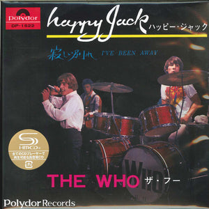 ザ・フー* = The Who : ハッピー・ジャック/寂しい別れ = Happy Jack / I've Been Away (CD, Single, Mono, Ltd, RE, Rep)
