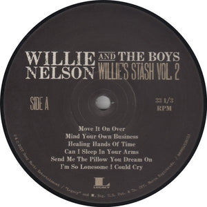 Willie Nelson And The Boys (57) : Willie's Stash Vol. 2 (LP, Album)