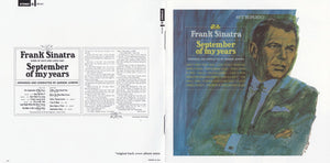 Frank Sinatra : September Of My Years (CD, Album, RE)