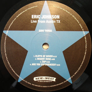 Eric Johnson (2) : Live From Austin, TX (LP, Album + LP, S/Sided, Etch)