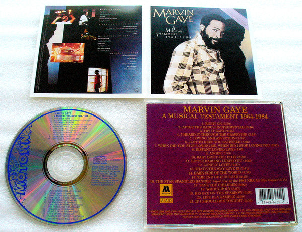 Marvin Gaye : A Musical Testament 1964 - 1984 (CD, Comp)