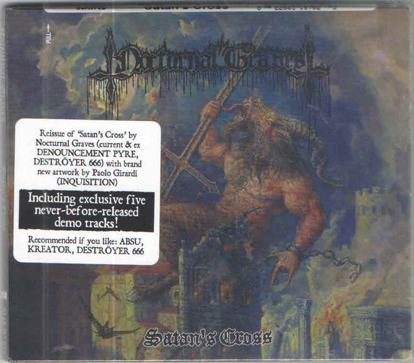 Nocturnal Graves : Satan's Cross (CD, Album, RE, Dig)