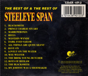 Steeleye Span : The Best Of & The Rest Of Steeleye Span (CD, Comp)