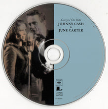 Load image into Gallery viewer, Johnny Cash &amp; June Carter* : Carryin&#39; On With (CD, Album, RE, RM)

