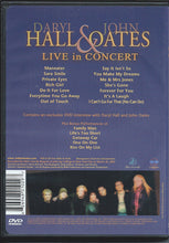 Load image into Gallery viewer, Daryl Hall &amp; John Oates : Live In Concert (DVD, Ltd, NTSC)
