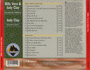 Billy Vera & Judy Clay : Featuring Storybook Children & Greatest Love (CD, Comp)