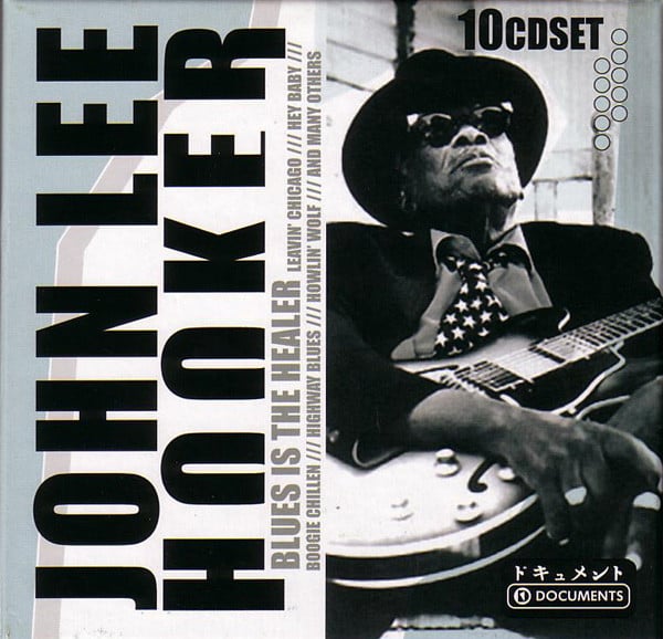 John Lee Hooker : Blues Is The Healer (10xCD, Comp, Mono + Box)