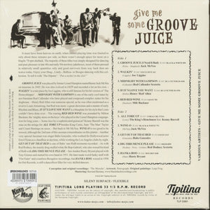 Various : Give Me Some Groove Juice (10", Comp, Ltd)