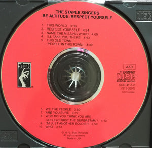 The Staple Singers : Be Altitude:  Respect Yourself (CD, Album, RE)