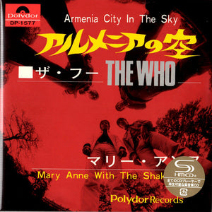 ザ・フー* = The Who : アルメニアの空 / マリー・アンヌ = Armenia City In The Sky / Mary Anne With The Shaky Hand (CD, Single, Mono, RE, RM, 7" )