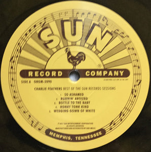 Charlie Feathers : Best Of The Sun Records Sessions (LP, Comp, Mono, Yel)