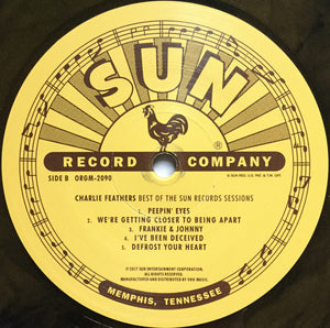 Charlie Feathers : Best Of The Sun Records Sessions (LP, Comp, Mono, Yel)