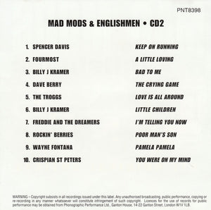 Various : Mad Mods & Englishmen CD 2 (CD, Comp)