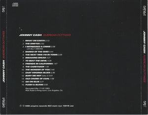 Johnny Cash : American Outtakes (CD, Album, Unofficial)