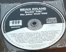 Load image into Gallery viewer, Brian Hyland : Rockin&#39; Folk / the Joker Went Wild (CD, Comp, RM)
