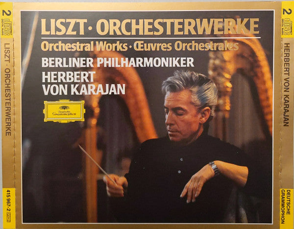 Liszt*, Berliner Philharmoniker, Herbert von Karajan : Orchesterwerke (2xCD, Comp)