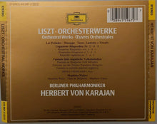 Load image into Gallery viewer, Liszt*, Berliner Philharmoniker, Herbert von Karajan : Orchesterwerke (2xCD, Comp)
