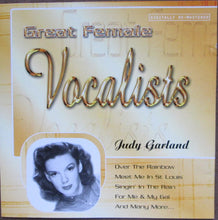 Load image into Gallery viewer, Judy Garland : Great Female Vocalists (CD, Comp, RM)
