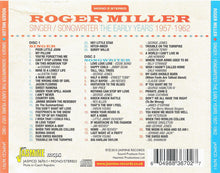 Load image into Gallery viewer, Roger Miller : Singer / Songwriter - The Early Years 1957-1962 (2xCD, Comp, Mono)
