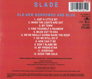 Slade : Old New Borrowed And Blue (CD, Album, RM)