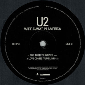 U2 : Wide Awake In America (12", EP, RE, RM, 180)