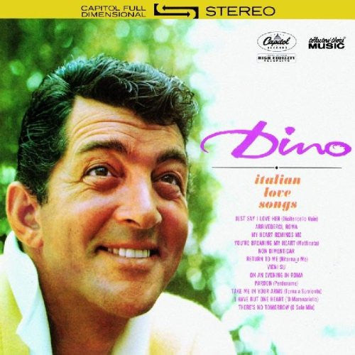 Dean Martin : Dino - Italian Love Songs (CD, Album, RE)