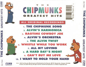 The Chipmunks : Greatest Hits (CD, Comp)