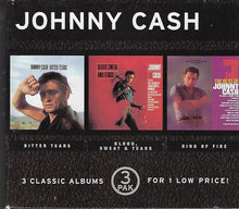 Load image into Gallery viewer, Johnny Cash : Bitter Tears / Blood, Sweat And Tears / Ring of Fire (Box, Comp + CD, Album, RE + CD, Album, RE + CD, Al)
