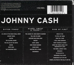 Johnny Cash : Bitter Tears / Blood, Sweat And Tears / Ring of Fire (Box, Comp + CD, Album, RE + CD, Album, RE + CD, Al)