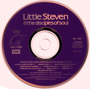 Little Steven And The Disciples Of Soul : Men Without Women (CD, Album, RE)