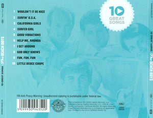 The Beach Boys : 10 Great Songs (CD, Comp)