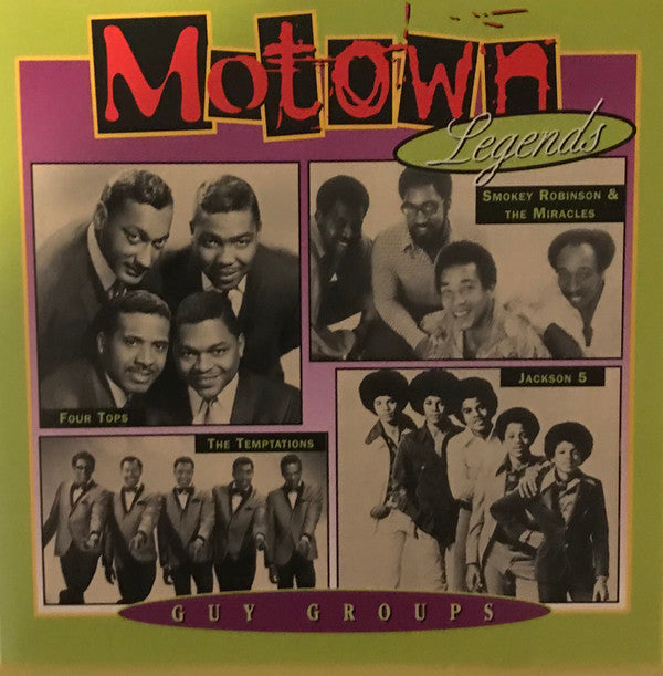 Various : Motown Legends Guy Groups (CD, Comp)