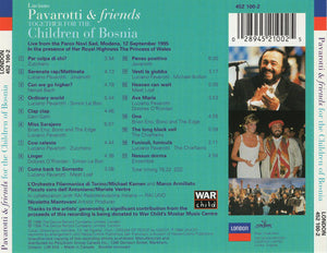 Pavarotti & Friends : For The Children Of Bosnia (CD, Album)